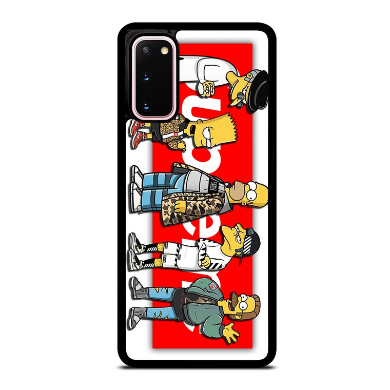 THE SIMPSONS SUPREME HYPEBEAST Samsung Galaxy S20 Case