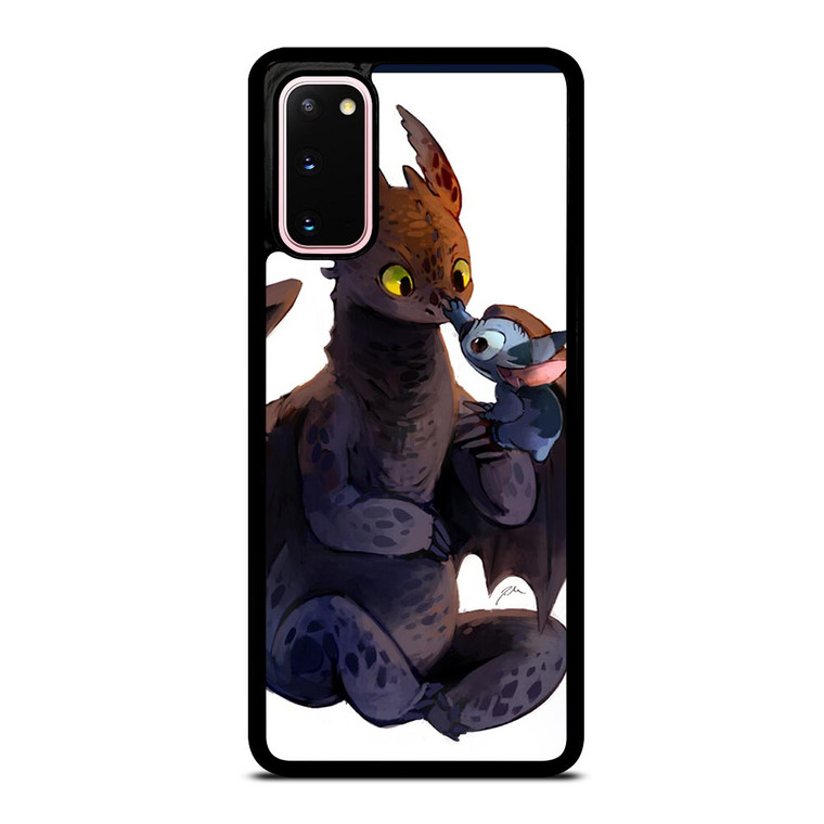 TOOTHLESS AND STITCH CARTOON 2 Samsung Galaxy S20 Case