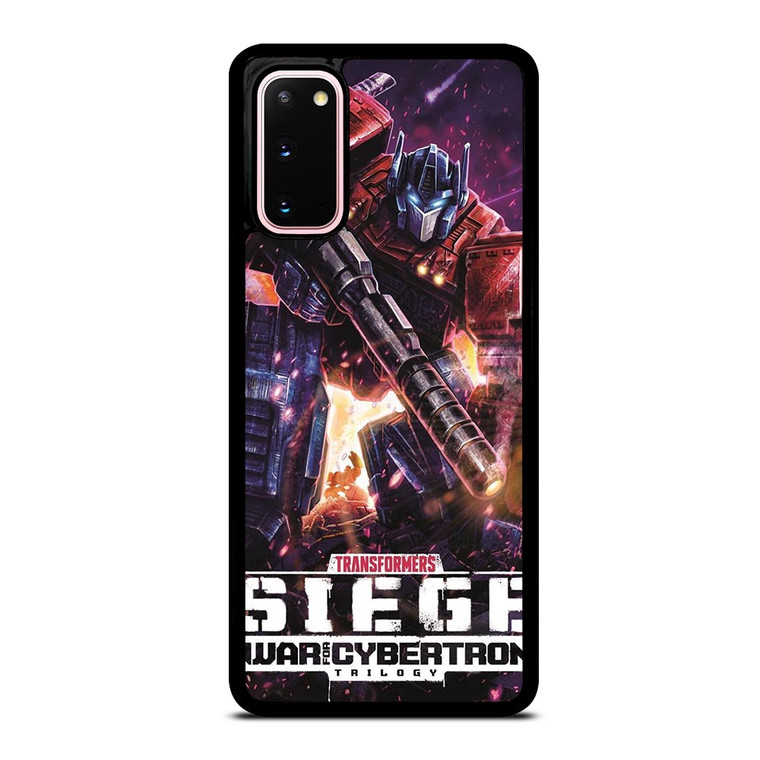 TRANSFORMERS WAR FOR CYBERTRON POSTER Samsung Galaxy S20 Case