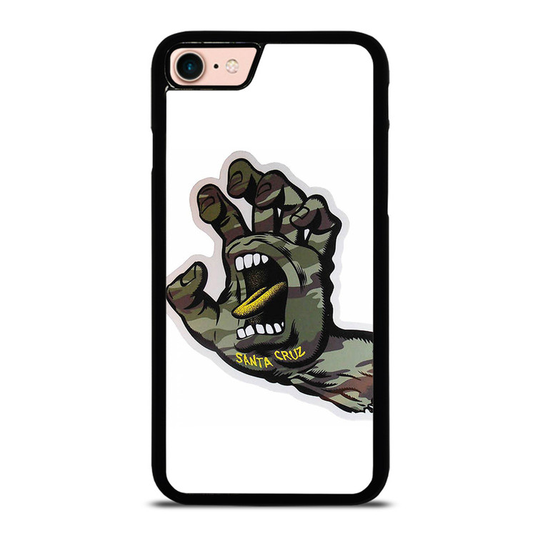 SANTA CRUZ CAMO SKATEBOARD iPhone 8 Case