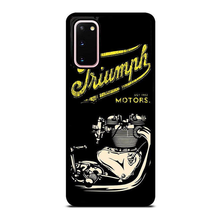 TRIUMPH MOTORCYCLE 1902 Samsung Galaxy S20 Case TRIUMPH MOTORCYCLE 1902 Samsung Galaxy S20 Case