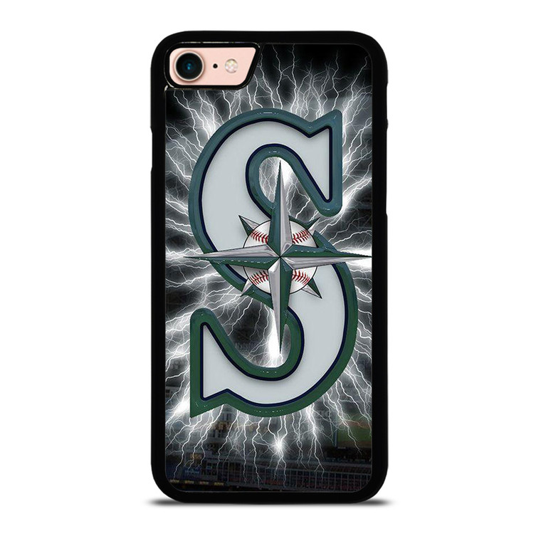 SEATTLE MARINERS MLB LOGO iPhone 8 Case