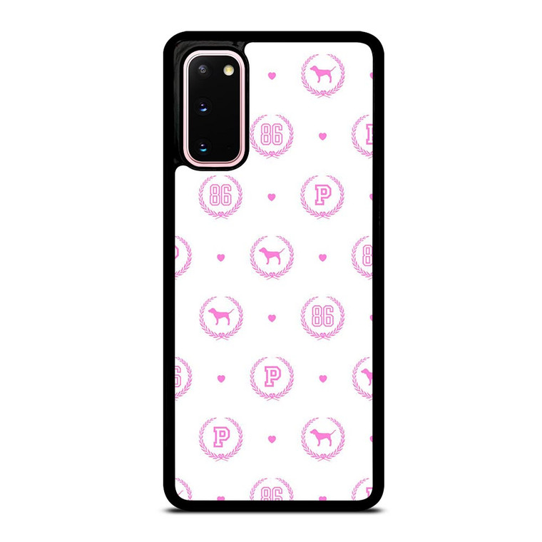 VICTORIA'S SECRET PINK LOVE DOG 86 Samsung Galaxy S20 Case