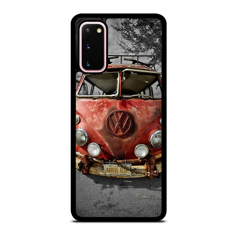 VW VOLKSWAGEN VAN RUSTY Samsung Galaxy S20 Case VW VOLKSWAGEN VAN RUSTY Samsung Galaxy S20 Case