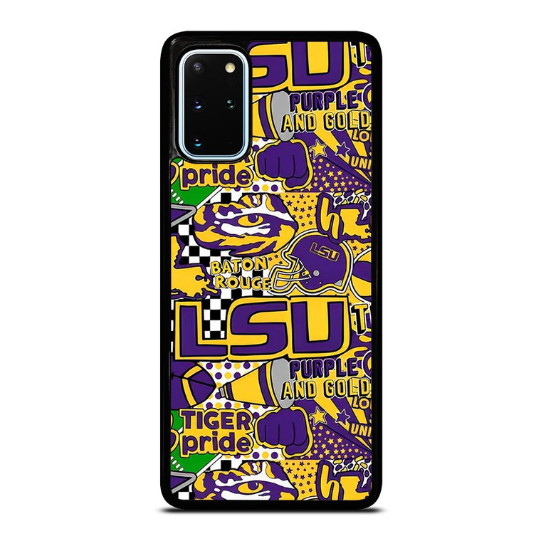 LSU Tigers UNIVERSUTY COLLAGE Samsung Galaxy S20 Plus Case
