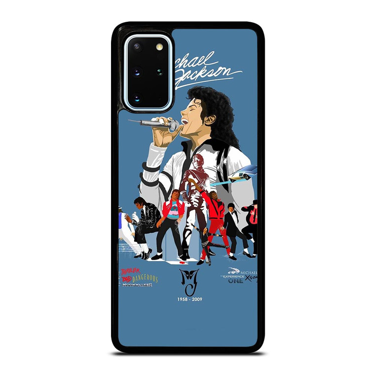 MICHAEL JACKSON CARTOON Samsung Galaxy S20 Plus Case