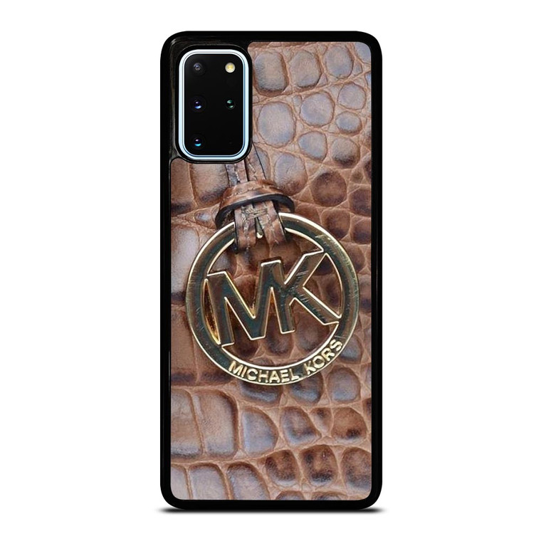MICHAEL KORS BROWN LEATHER Samsung Galaxy S20 Plus Case