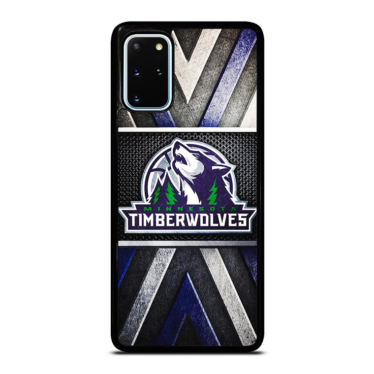 MINNESOTA TIMBERWOLVES METAL SYMBOL Samsung Galaxy S20 Plus Case