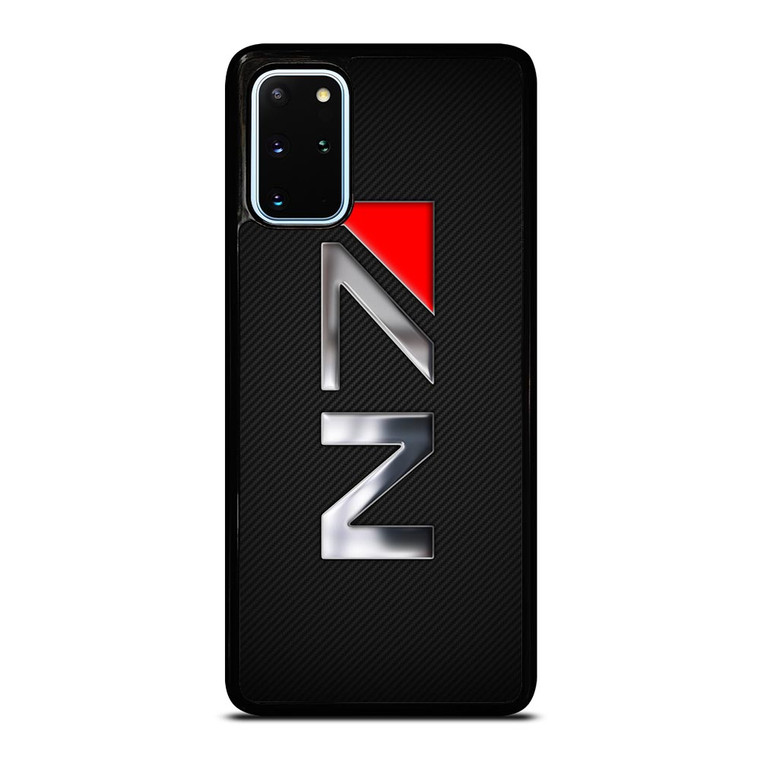 N7 MASS EFFECT CARBON LOGO Samsung Galaxy S20 Plus Case