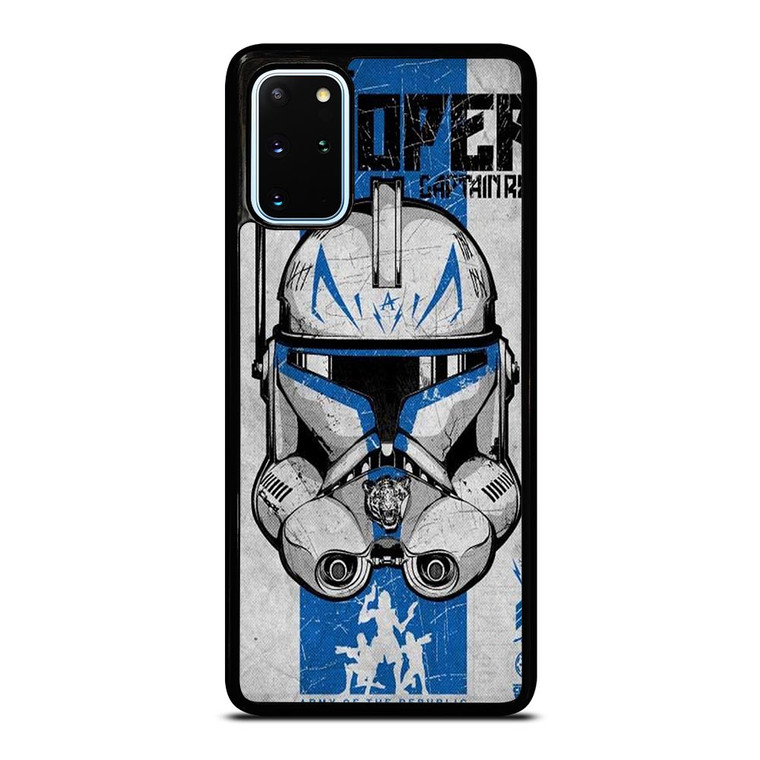 POSTER CLONE WARS STAR Samsung Galaxy S20 Plus Case