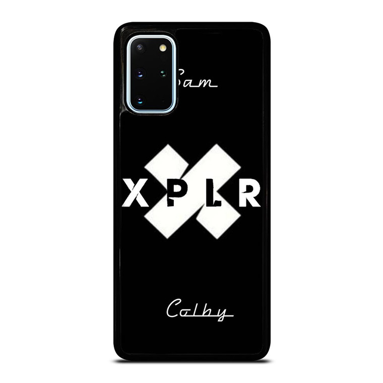 SAM AND COLBY XPLR LOGO Samsung Galaxy S20 Plus Case