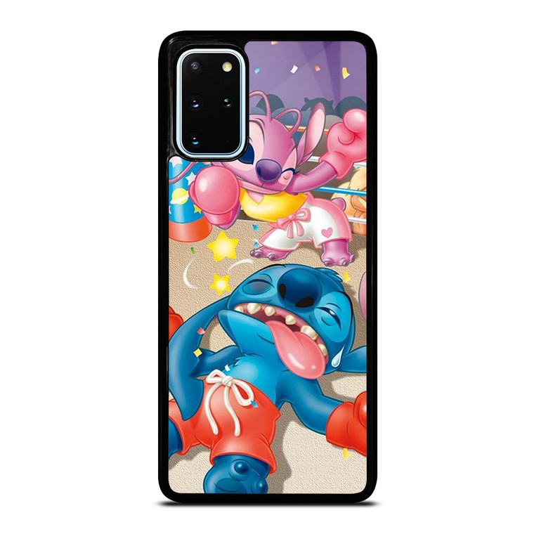 STITCH AND GIRLFRIEND BOXING Samsung Galaxy S20 Plus Case