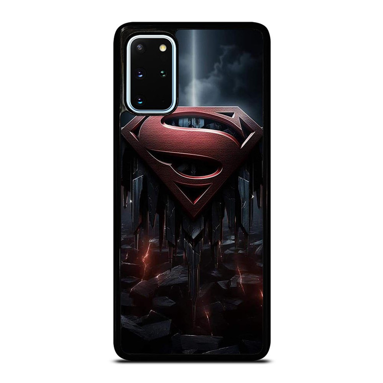 SUPERMAN DARK LOGO ICON Samsung Galaxy S20 Plus Case