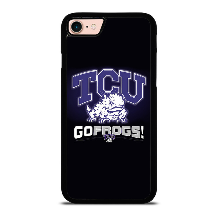 TCU HORNED FROGS COLLEGE iPhone 8 Case