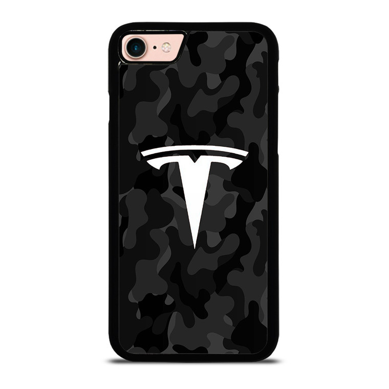 TESLA MOTORS LOGO CAMO iPhone 8 Case TESLA MOTORS LOGO CAMO iPhone 8 Case