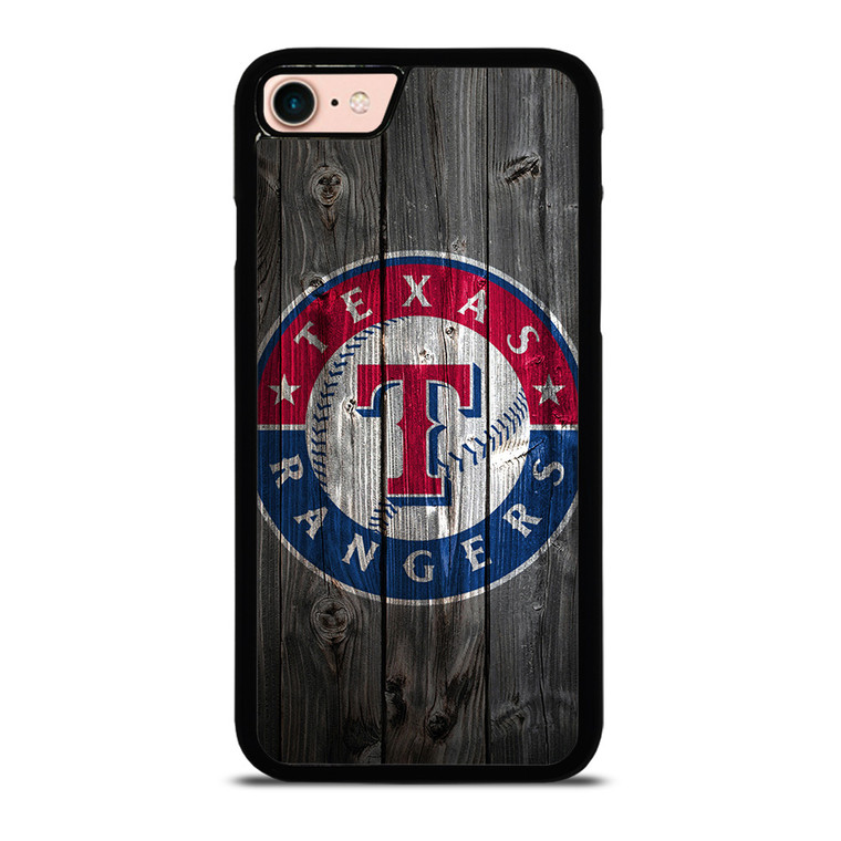 TEXAS RANGERS WOODEN LOGO iPhone 8 Case TEXAS RANGERS WOODEN LOGO iPhone 8 Case