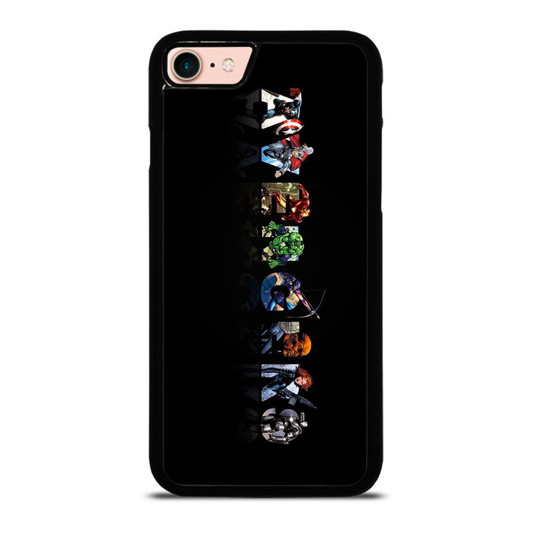 THE AVENGERS ASSEMBLED iPhone 8 Case