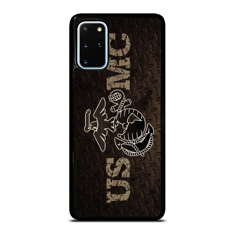 UNITED STATED MARINE CORPS METAL LOGO Samsung Galaxy S20 Plus Case