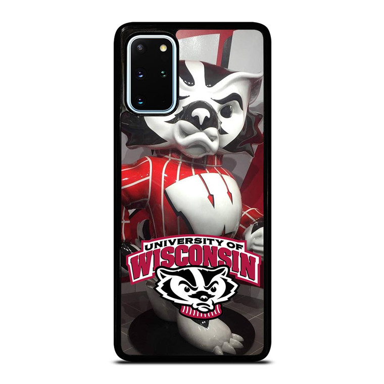 WISCONSIN BADGER MASCOT Samsung Galaxy S20 Plus Case