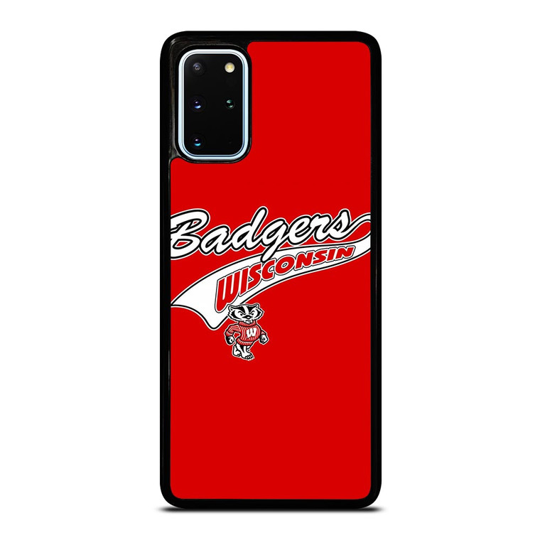 WISCONSIN BADGERS FOOTBALL SYMBOL Samsung Galaxy S20 Plus Case