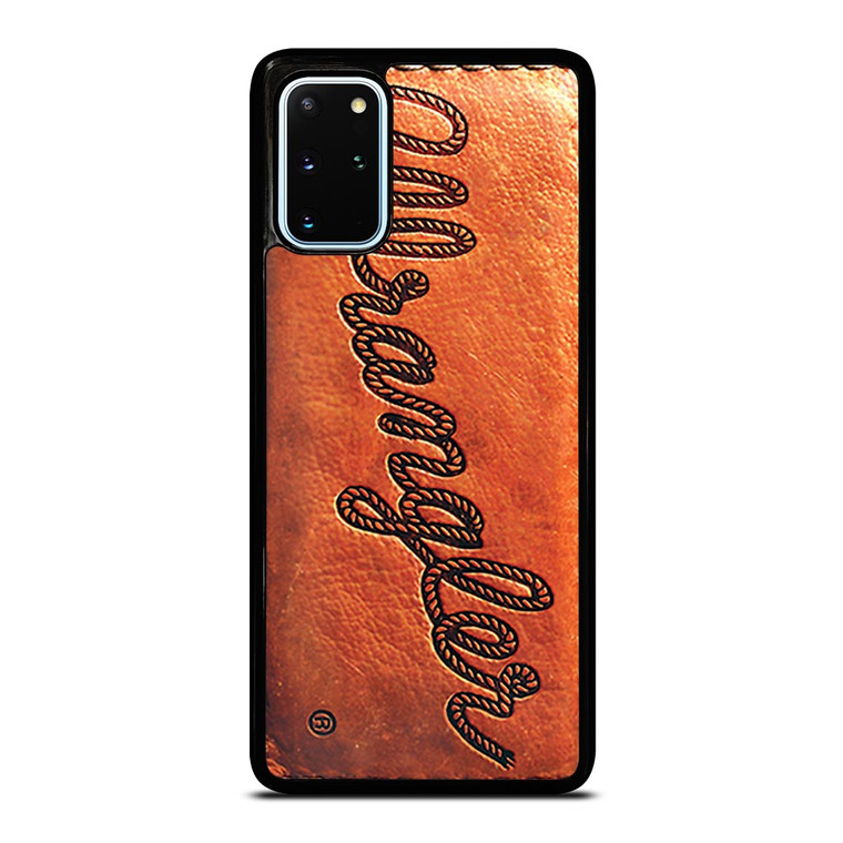 WRANGLER JEANS LOGO LEATHER Samsung Galaxy S20 Plus Case