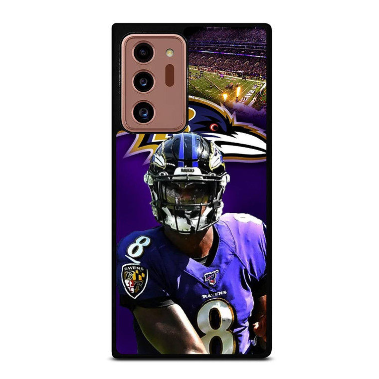 LAMAR JACKSON RAVENS BALTIMORE Samsung Galaxy Note 20 Ultra Case