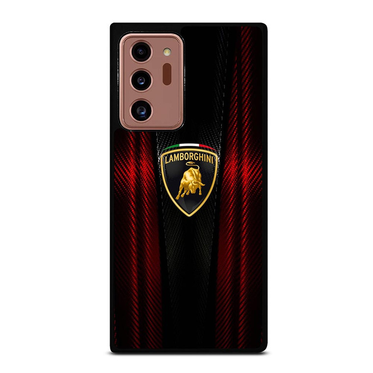 LAMBORGHINI RED CARBON Samsung Galaxy Note 20 Ultra Case