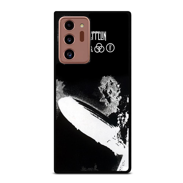 LED ZEPPELIN BLACK WHITE LOGO Samsung Galaxy Note 20 Ultra Case