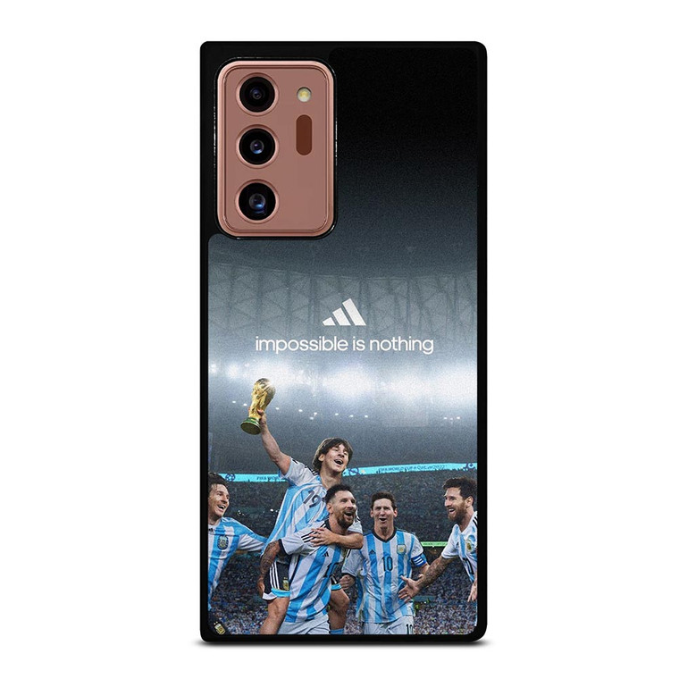 LIONEL MESSI IMPOSSIBLE IS NOTHING ADIDAS Samsung Galaxy Note 20 Ultra Case