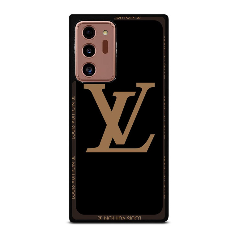 LOUIS VUITTON ROUND BLACK Samsung Galaxy Note 20 Ultra Case