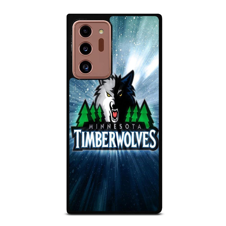 MINNESOTA TIMBERWOLVES SHINY SYMBOL Samsung Galaxy Note 20 Ultra Case