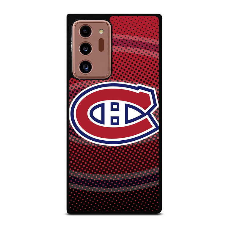MONTREAL CANADIENS HALFTONE LOGO Samsung Galaxy Note 20 Ultra Case