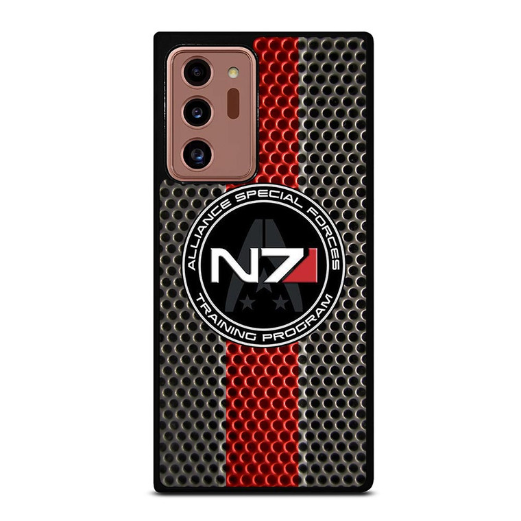 N7 MASS EFFECT PLATE LOGO Samsung Galaxy Note 20 Ultra Case