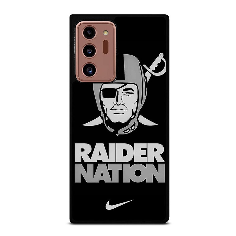 OAKLAND RAIDERS NATION NIKE Samsung Galaxy Note 20 Ultra Case