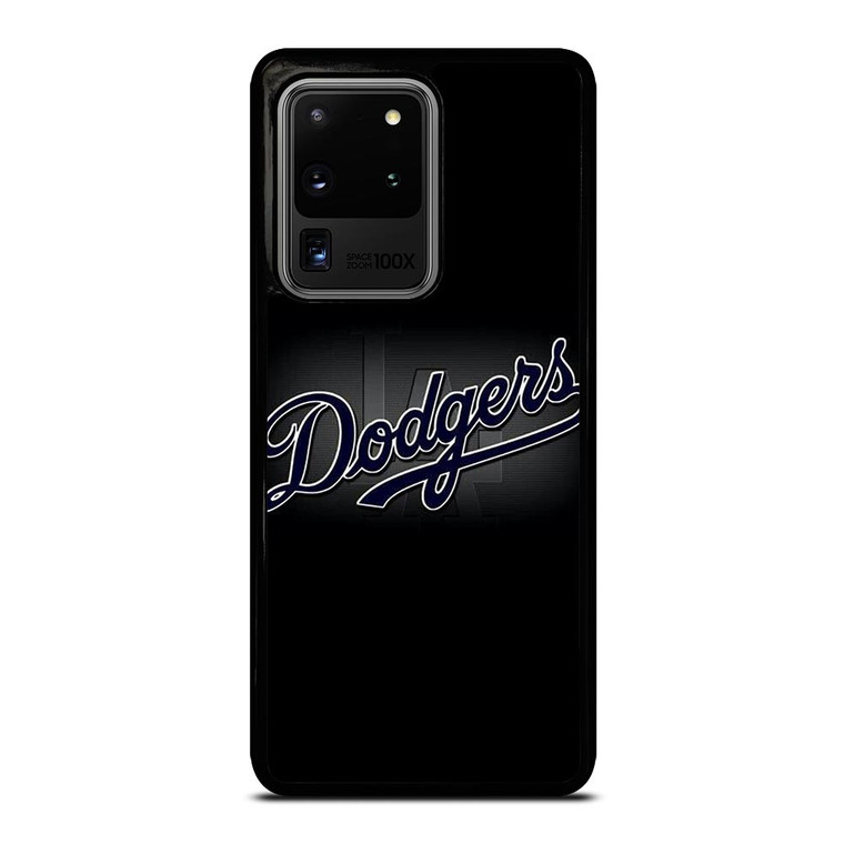 LOS ANGELES DODGERS BLACK LOGO Samsung Galaxy S20 Ultra  Case