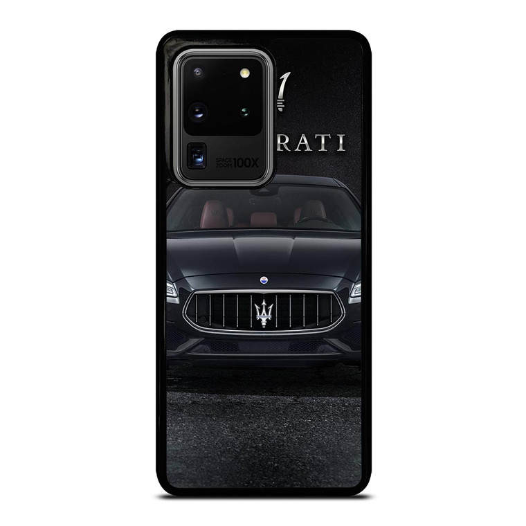 MASERATI CAR BLACK LOGO Samsung Galaxy S20 Ultra  Case