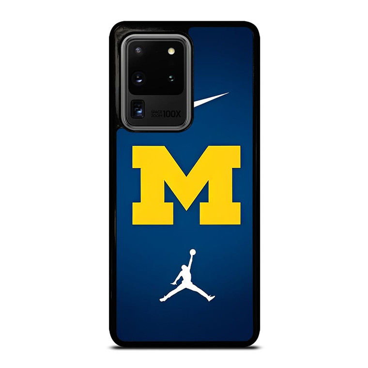 MICHIGAN WOLVERINES NIKE JORDAN Samsung Galaxy S20 Ultra  Case