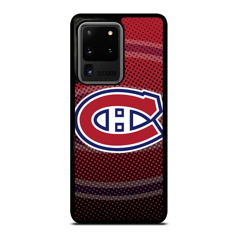 MONTREAL CANADIENS HALFTONE LOGO Samsung Galaxy S20 Ultra  Case