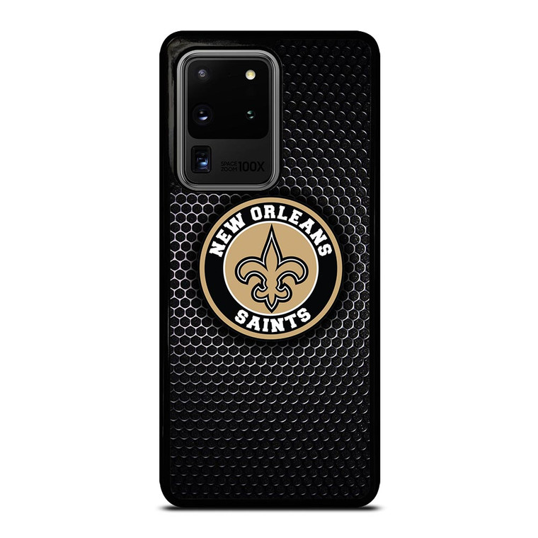 NEW ORLEANS SAINTS METAL BADGE Samsung Galaxy S20 Ultra  Case