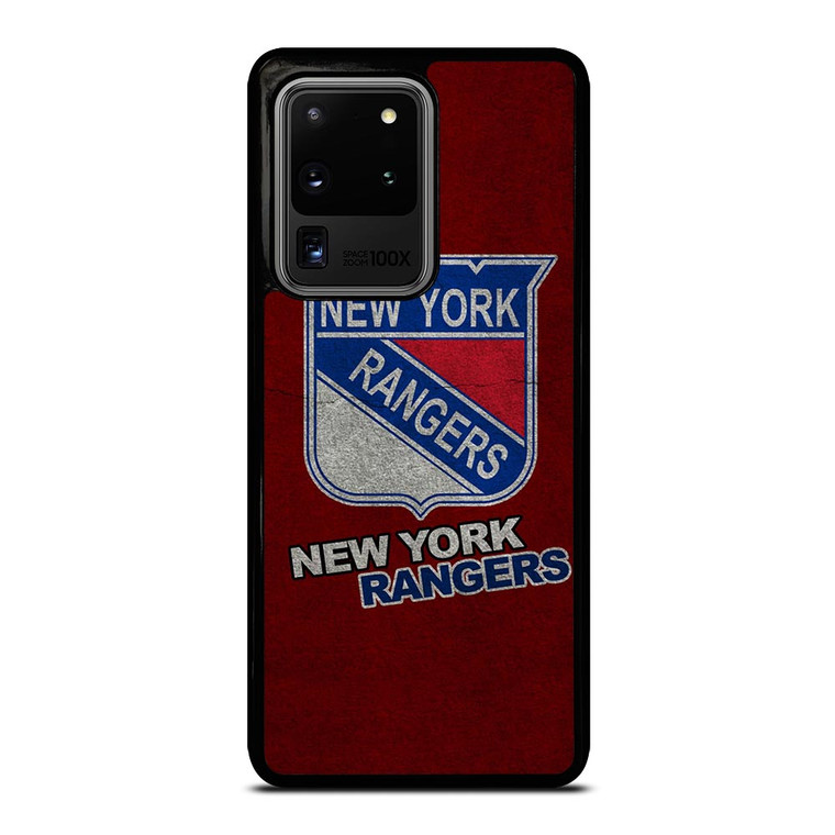 NEW YORK RANGERS SUEDE TEXTURE Samsung Galaxy S20 Ultra  Case