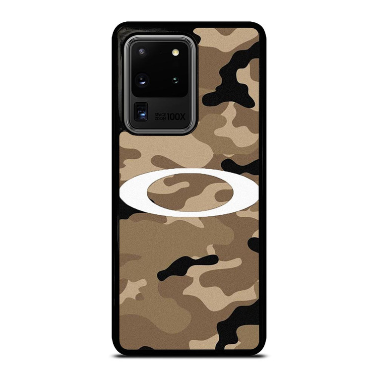 OAKLEY BROWN CAMO WALLPAPER Samsung Galaxy S20 Ultra  Case