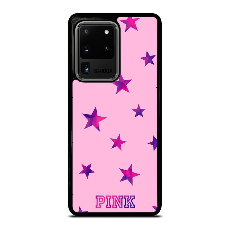 PINK VICTORIA SECRET STARS Samsung Galaxy S20 Ultra  Case