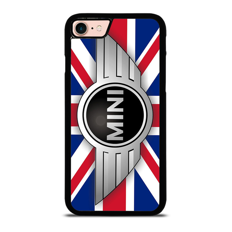 UNION JACK BLUE MINI COPER LOGO iPhone 8 Case