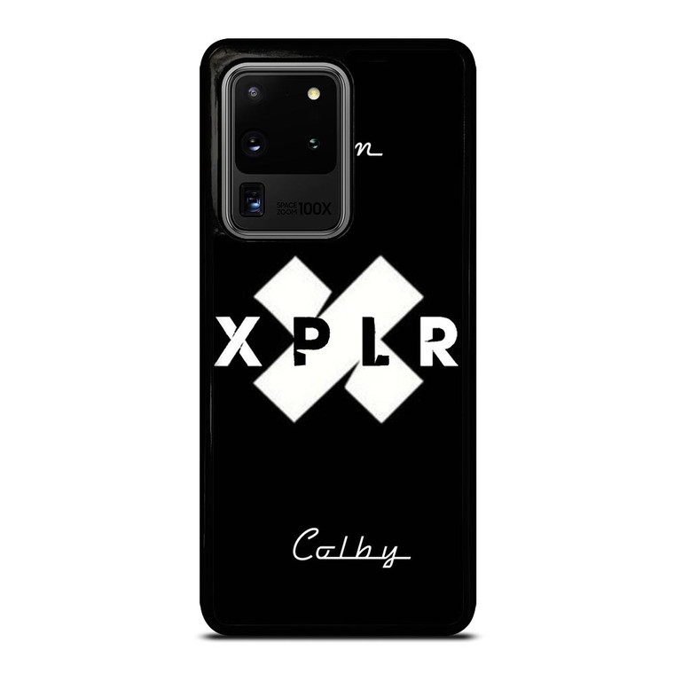 SAM AND COLBY XPLR LOGO Samsung Galaxy S20 Ultra  Case