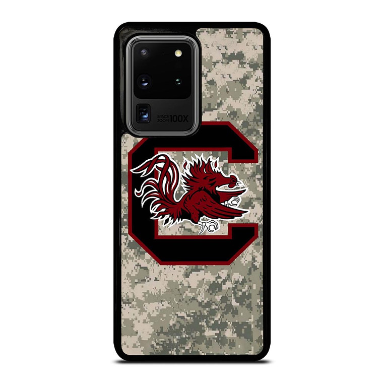 SOUTH CAROLINA GAMECOCKS CAMO LOGO Samsung Galaxy S20 Ultra  Case