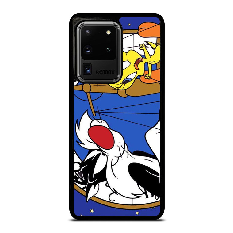 SYLVESTER AND TWEETY CARTOON Samsung Galaxy S20 Ultra  Case