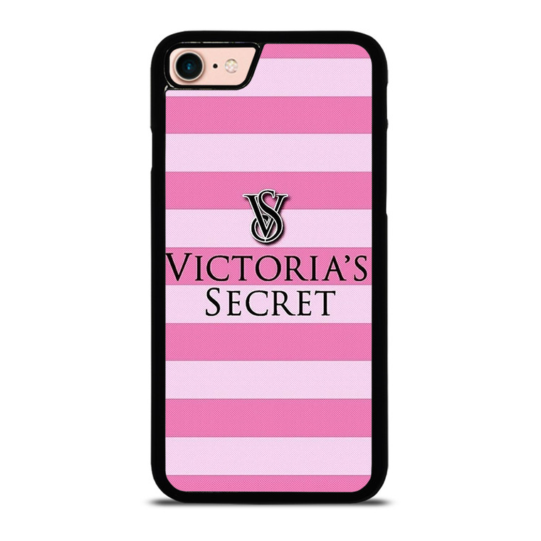 VICTORIA SECRET HORIZONTAL STRIPE LOGO iPhone 8 Case