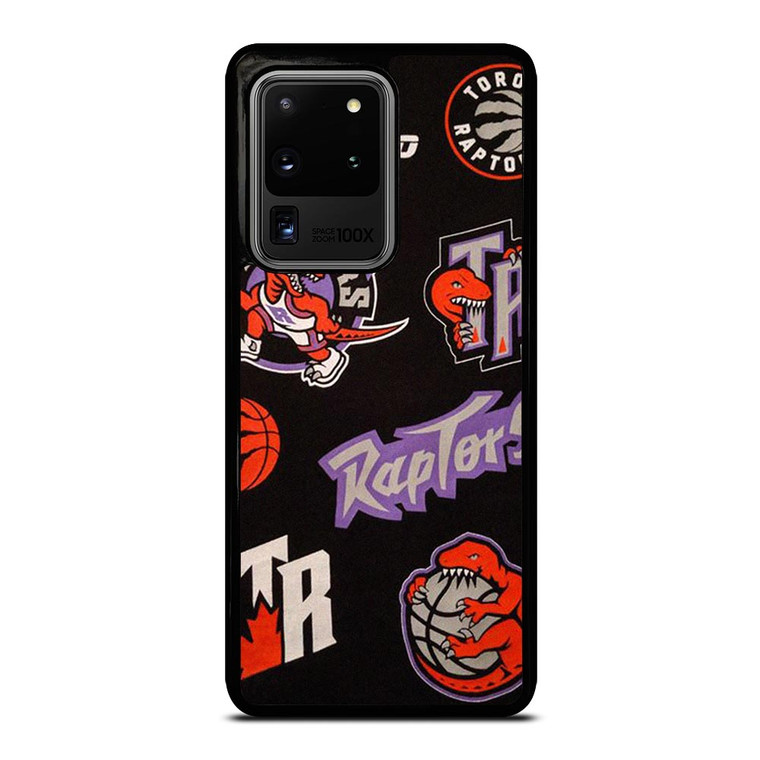 TORONTO RAPTORS LOGO COLLAGE Samsung Galaxy S20 Ultra  Case