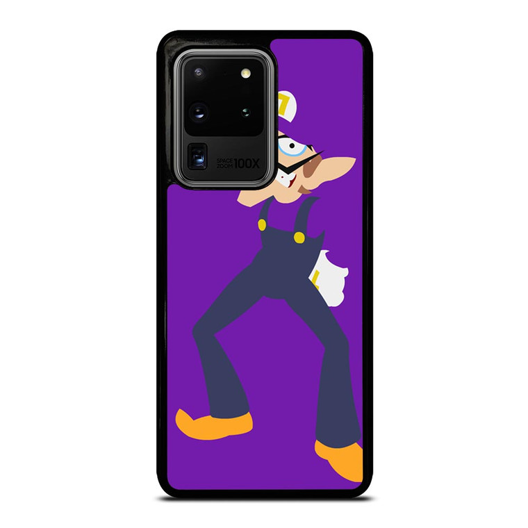 WALUIGI SUPER MARIO FLAT Samsung Galaxy S20 Ultra  Case WALUIGI SUPER MARIO FLAT Samsung Galaxy S20 Ultra  Case