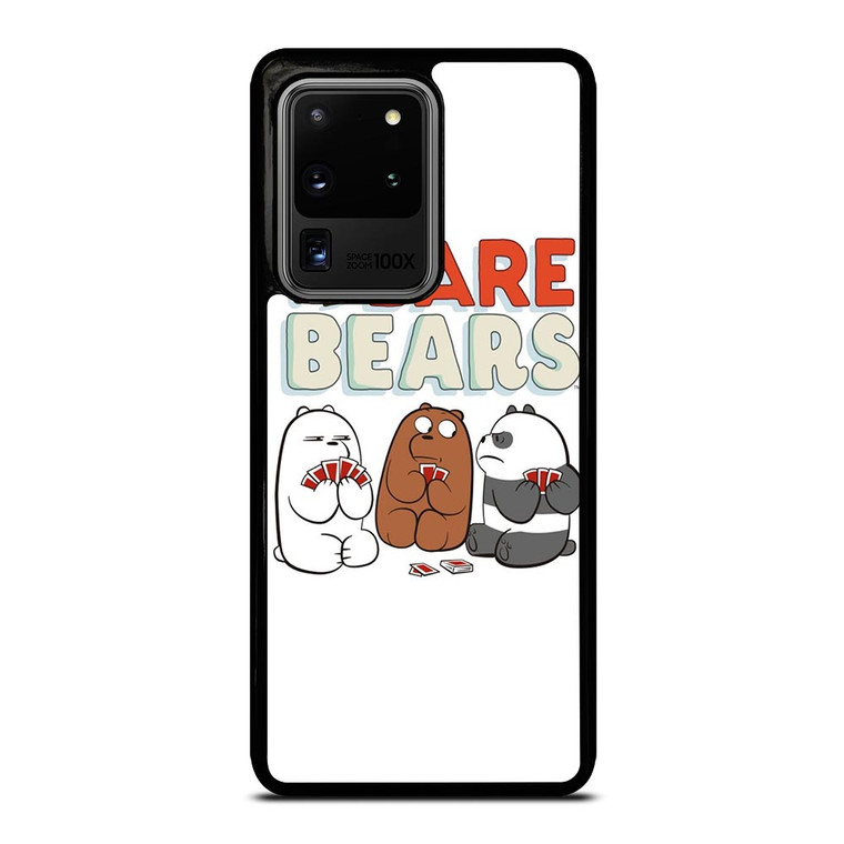 WE BARE BEARS CUTE CARTOON Samsung Galaxy S20 Ultra  Case WE BARE BEARS CUTE CARTOON Samsung Galaxy S20 Ultra  Case